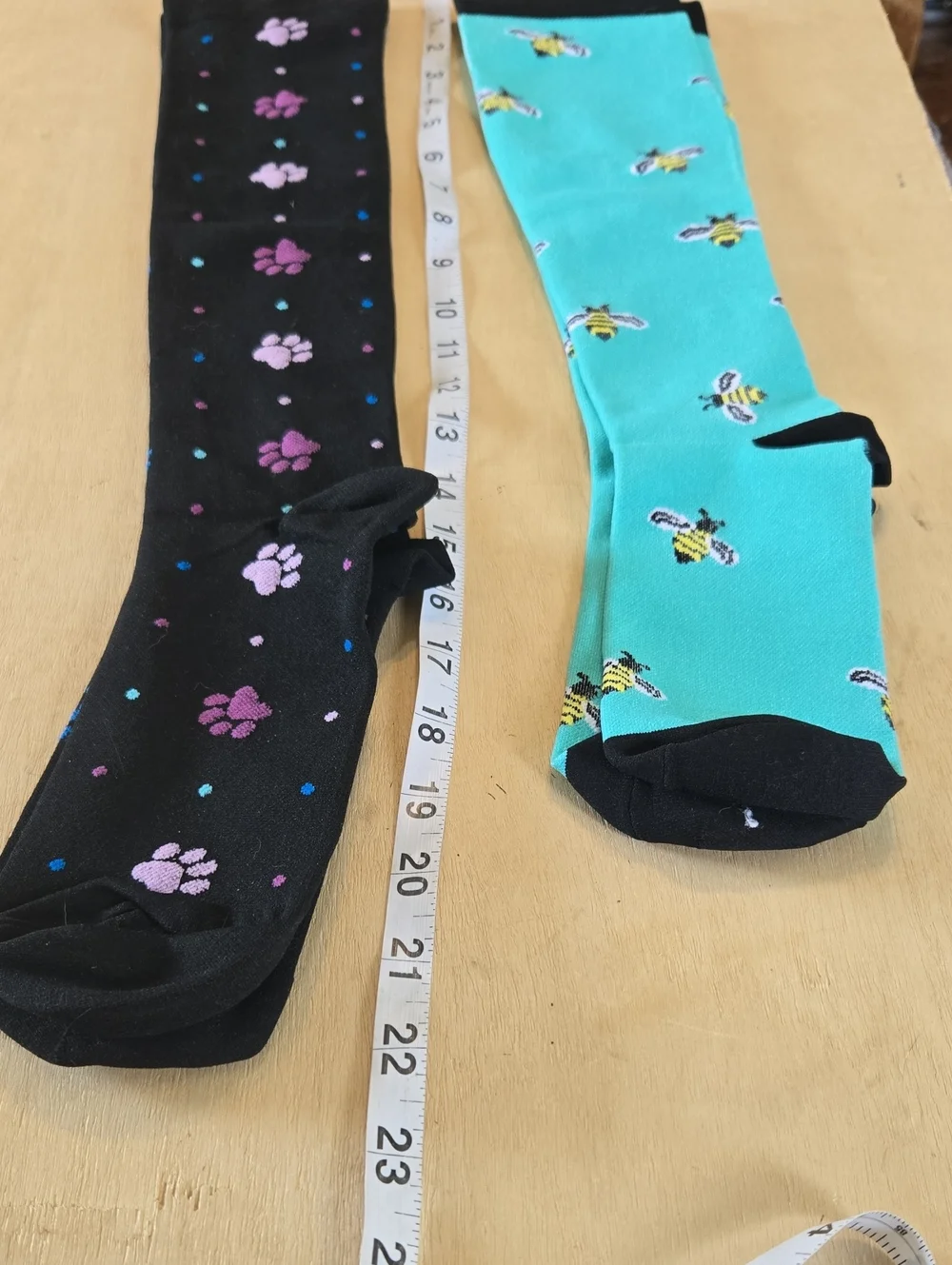 NWOT Compression Socks Animal Planet Knee High 15-20 mmHg Medical Set/2 Graphic